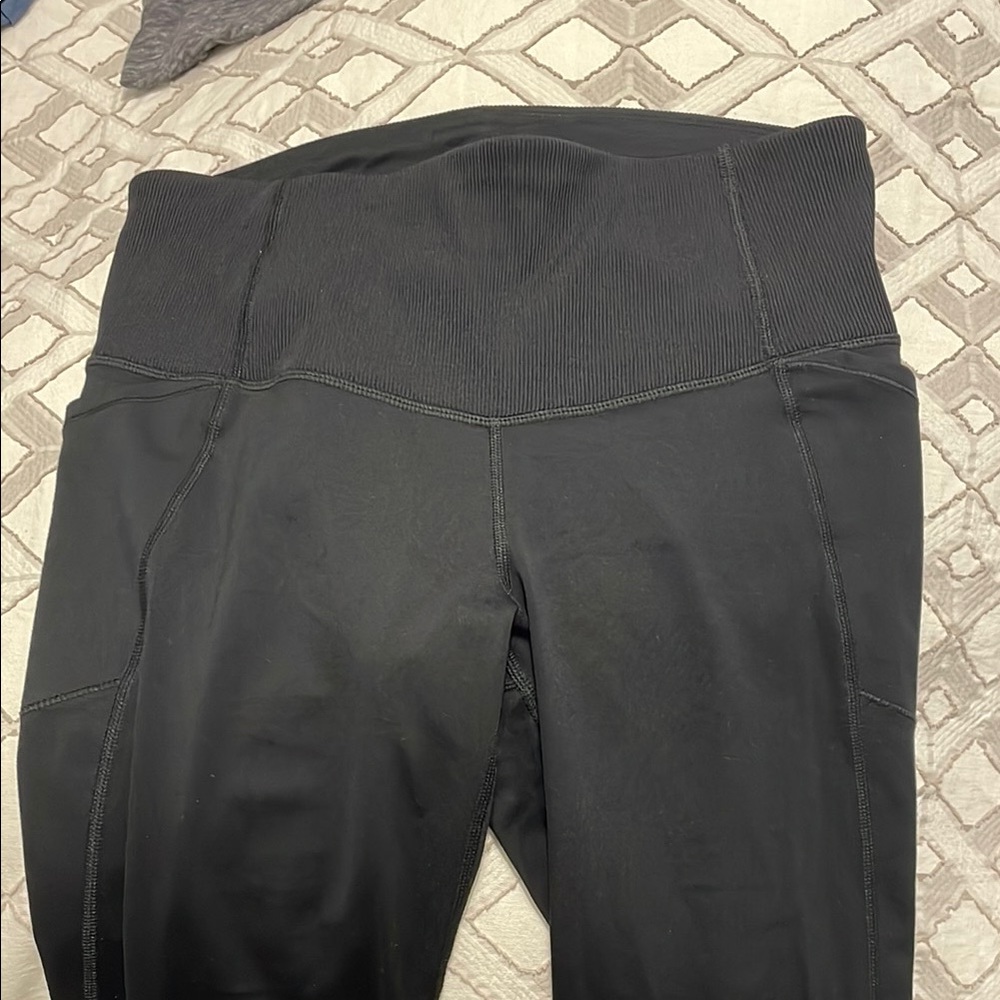 Black High-Waisted Leggings